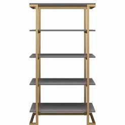 Design Regal in Grau und Messing - Woman