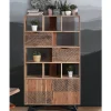 Design Regal mit Türen und Schubladen - Merlan