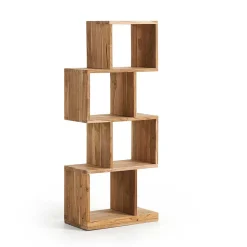 Design Regal Vilarila aus Recyclingholz Teak