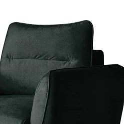 Design Samtsessel in Dunkelgrün - Major