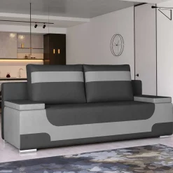 Design Samtsofa mit Bonell Federkern - Ceyman