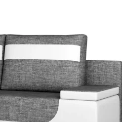 Design Schlafcouch aus Stoff und Kunstleder - Diadora