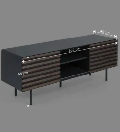 Design Schrank für Fernseher Trupea mit 58 cm Höhe