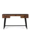 Design Schreibtisch aus Mangoholz und Palisander - Ondarroa
