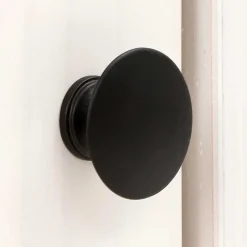 Design Sideboard in Weiß mit Schwarz - Manduza
