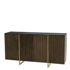 Design Sideboard mit Ebenholz Furnier - Estaguma