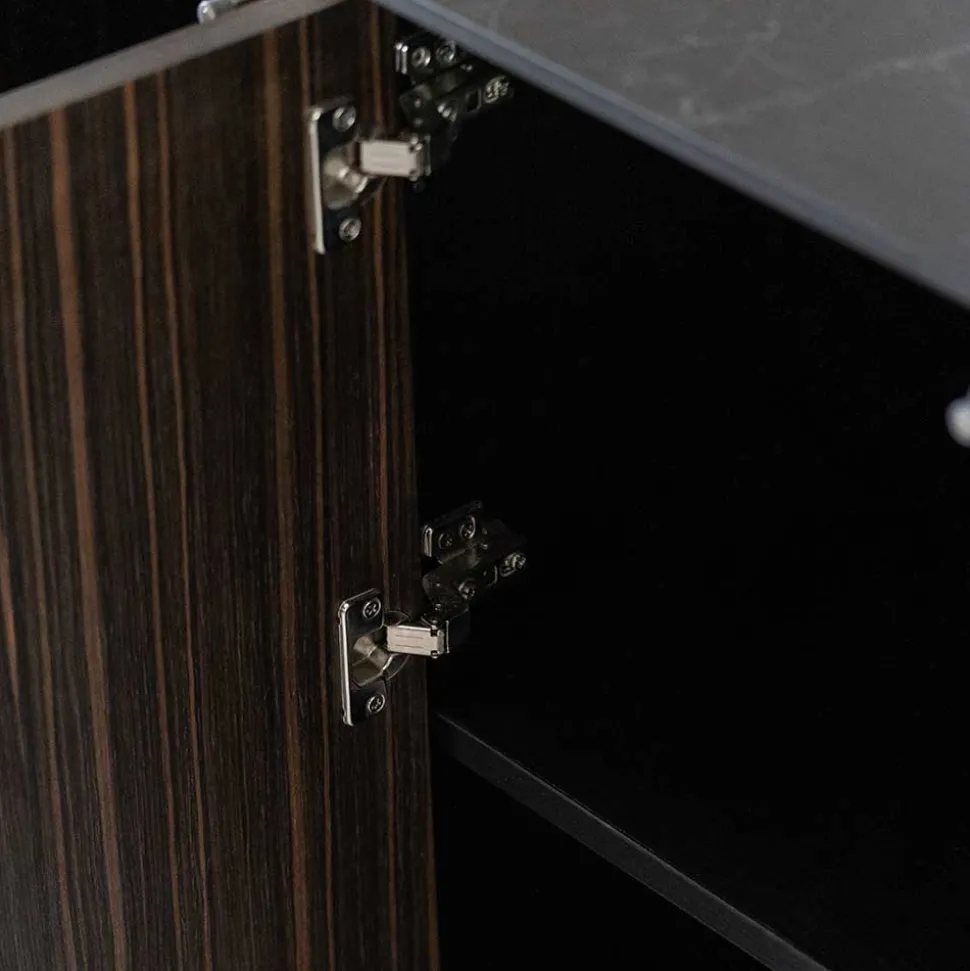 Design Sideboard mit Ebenholz Furnier - Estaguma