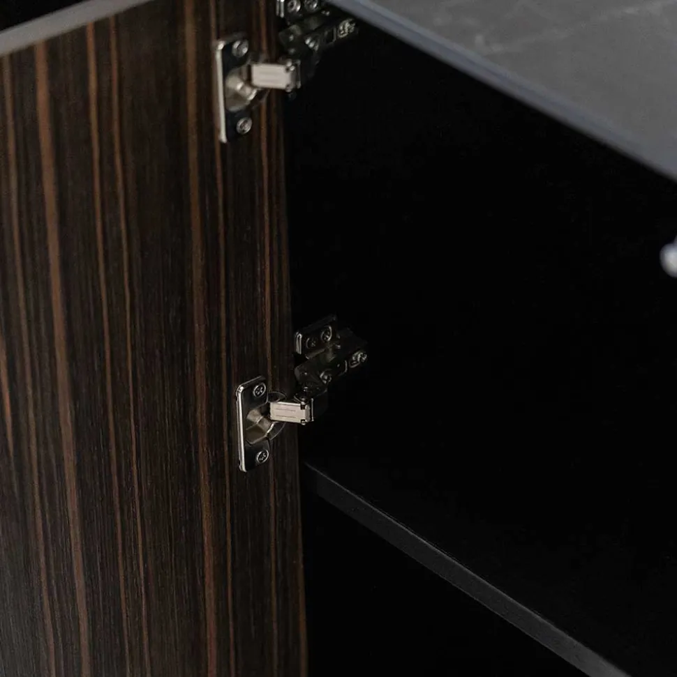 Design Sideboard mit Ebenholz Furnier - Estaguma