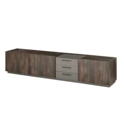 Design TV Anbauwand Möbelset - Mundo (vierteilig)