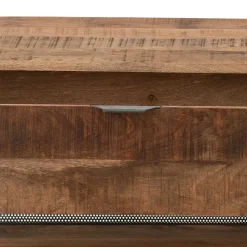 Design TV Board aus Recyclingholz & Metall - Acira