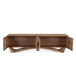 Design TV Lowboard aus Akazie Massivholz - Endra