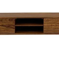 Design TV-Board aus Sheesham Massivholz - Polariso