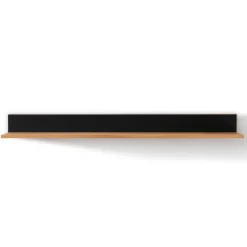 Design Wandboard aus Wildeiche und Glas - Kantino