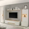 Design Wohnwand 270 cm breit - Nonessia (vierteilig)