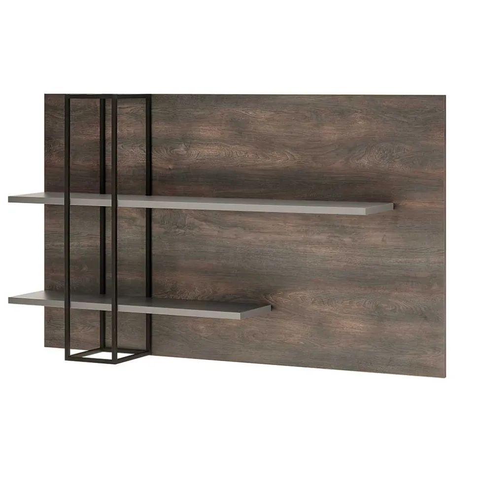 Design Wohnwand für die Wandmontage - Mundo (dreiteilig)