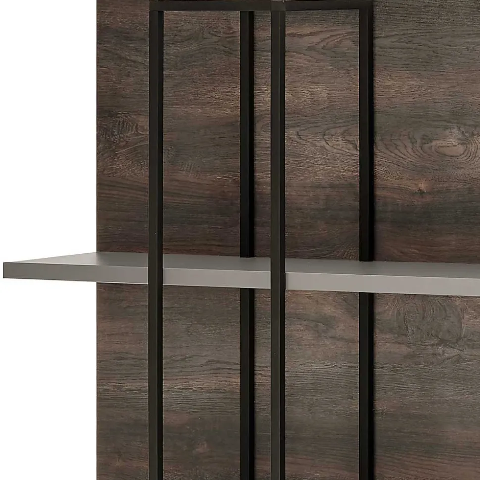 Design Wohnwand für die Wandmontage - Mundo (dreiteilig)