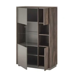 Design Wohnwand Kombi modern - Mundo (dreiteilig)