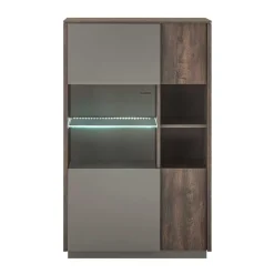Design Wohnwand Kombi modern - Mundo (dreiteilig)