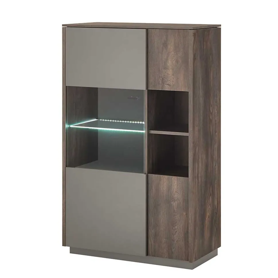 Design Wohnwand Kombi modern - Mundo (dreiteilig)