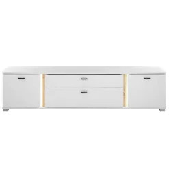 Design Wohnwand Möbelset - Racelyn (vierteilig)