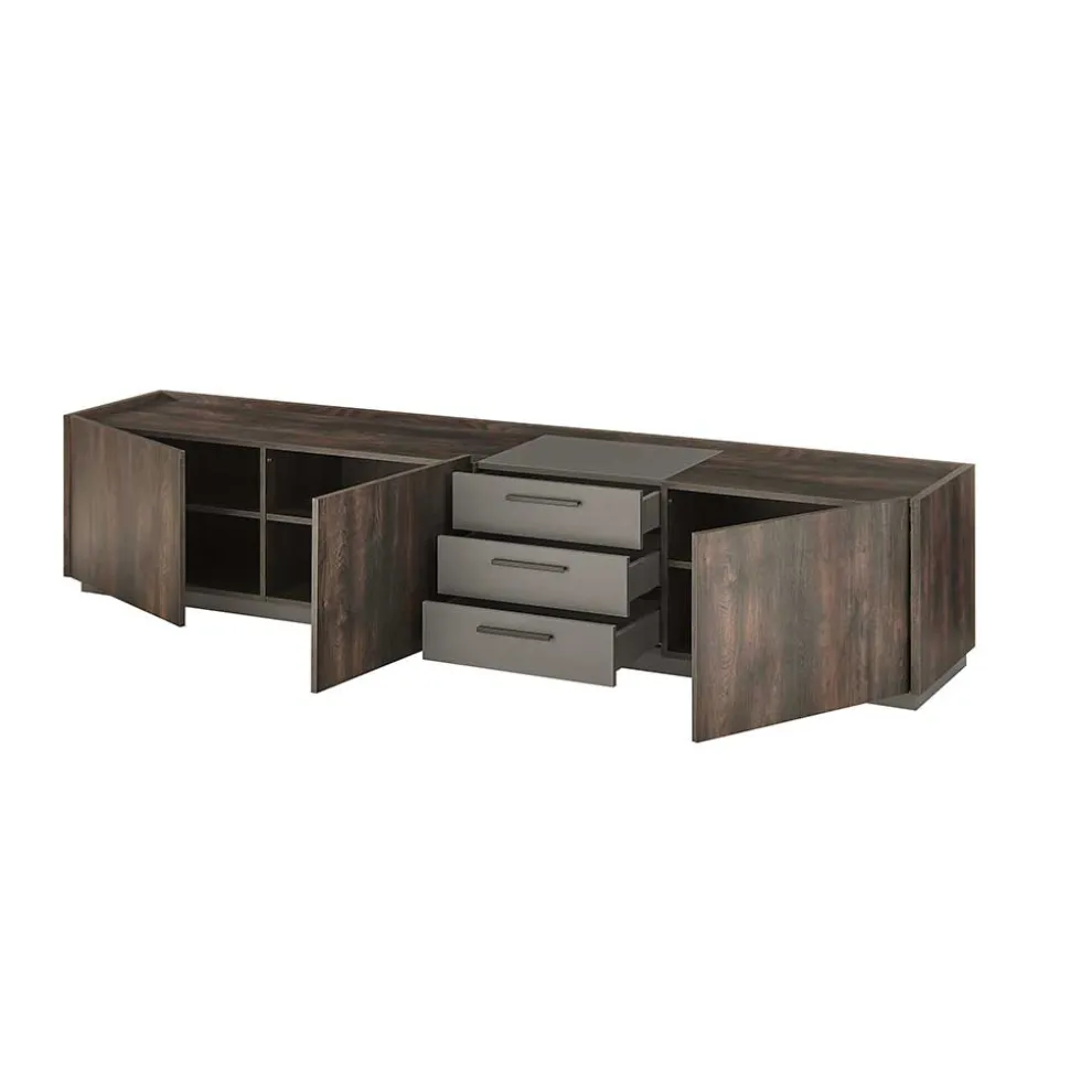 Design Wohnwandmöbel Set - Mundo (fünfteilig)