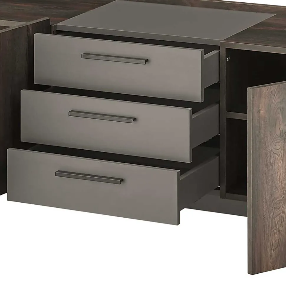 Design Wohnwandmöbel Set - Mundo (fünfteilig)