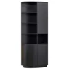 Design Wohnzimmerschrank links abgerundet - Niwidus