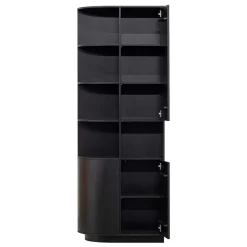 Design Wohnzimmerschrank links abgerundet - Niwidus