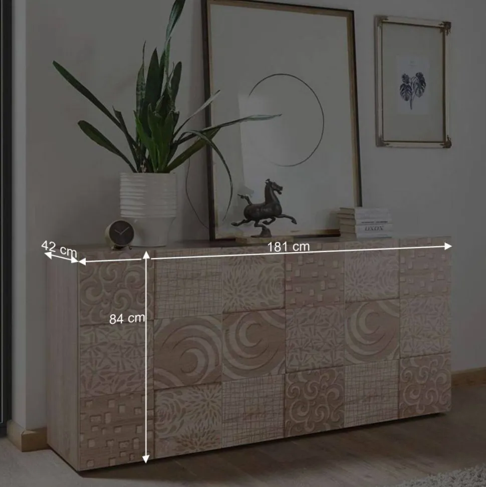 Designer Sideboard mit Druck - Bielvas