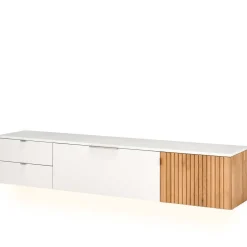 Designer Wohnwand Möbel 290 cm breit - Miloris (dreiteilig)