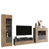 Designer Wohnwand Möbel 320 cm breit - Scarlett (dreiteilig)