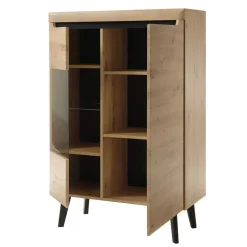 Designer Wohnwand Scandi Chic - Olcian (vierteilig)