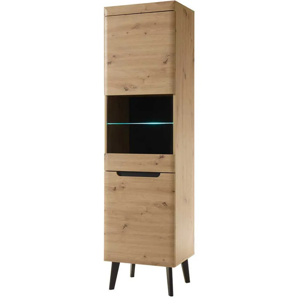 Designer Wohnwand Scandi Chic - Olcian (vierteilig)