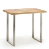 Designer 120x80 Bartisch aus Wildeiche - Alamo