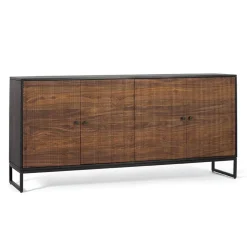 Design-Sideboard aus Mangoholz und Palisander - Ondarroa