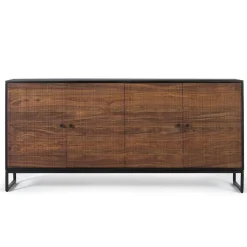 Design-Sideboard aus Mangoholz und Palisander - Ondarroa