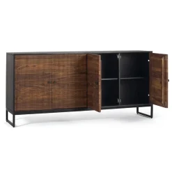 Design-Sideboard aus Mangoholz und Palisander - Ondarroa