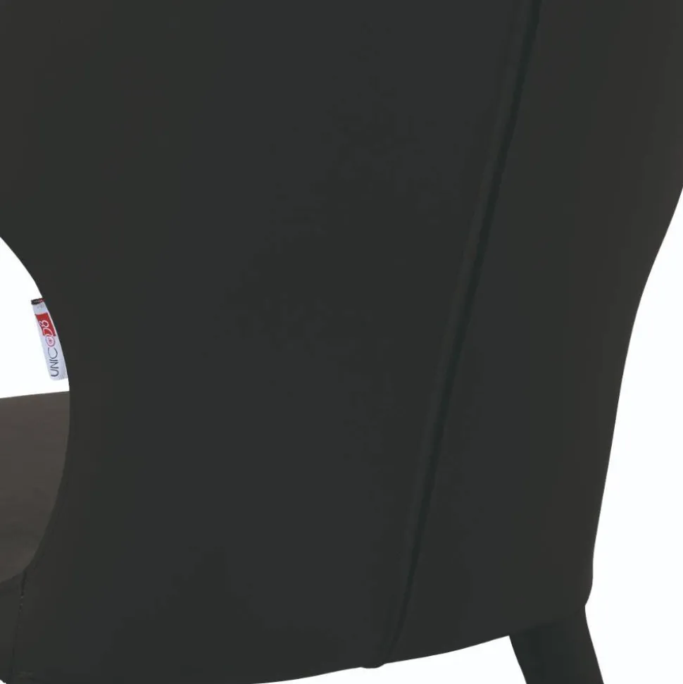 Designstühle in Schwarz Anthrazit - Chagunas (2er Set)