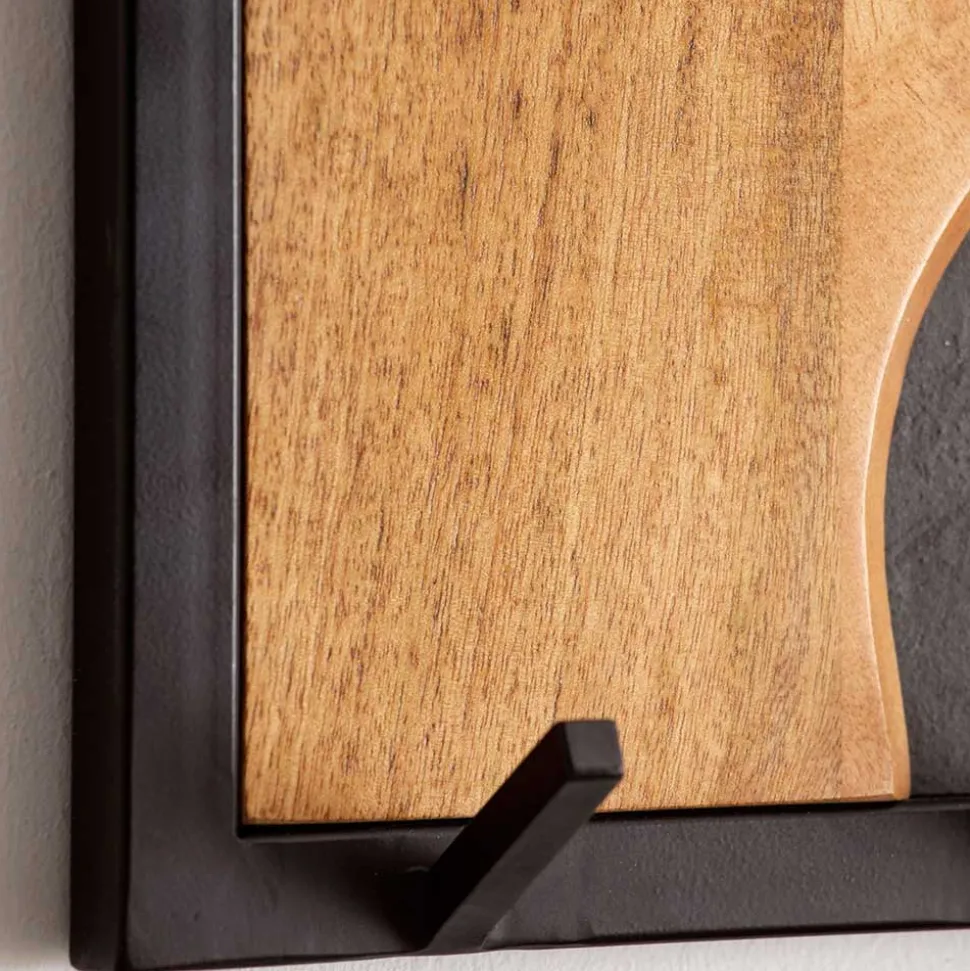 Design-Wandgarderobe mit 13 Kleiderhaken - Samuel
