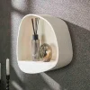 Design-Wandregal in Beige - Mayo