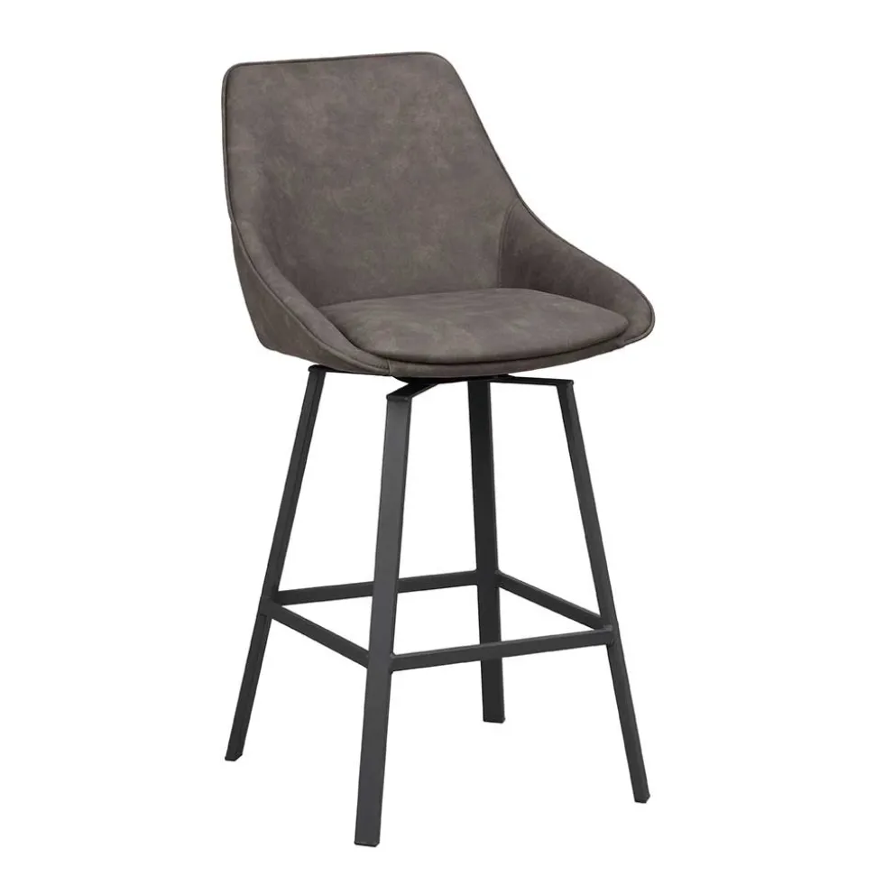 Drehbarer Barstuhl mit Schalensitz - Olterva (2er Set)