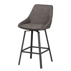 Drehbarer Barstuhl mit Schalensitz - Olterva (2er Set)