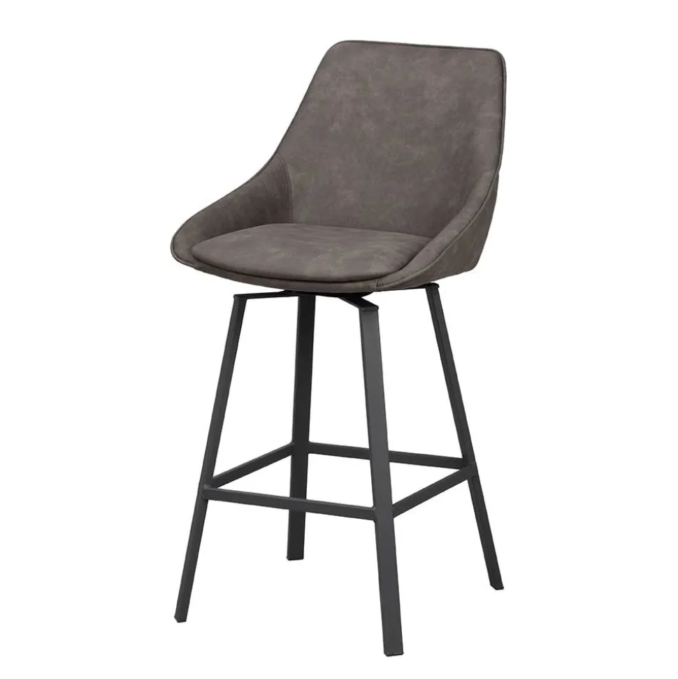 Drehbarer Barstuhl mit Schalensitz - Olterva (2er Set)