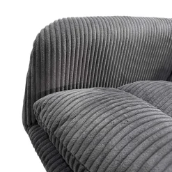 Drehbarer Sessel mit Breitcord Bezug - Actino
