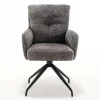 Drehbarer Tischsessel mit Federkern - Skipper (2er Set)