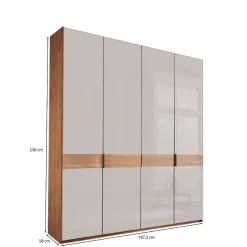 Drehtüren-Schlafzimmerschrank 4-türig - Dilacco