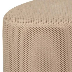 Dreieck Design Hocker in Beigegrau - Zegrada (2er Set)