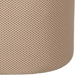 Dreieck Design Hocker in Beigegrau - Zegrada (2er Set)