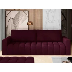 Dreisitzer Couch mit Bettfunktion und Stauraum - Snella