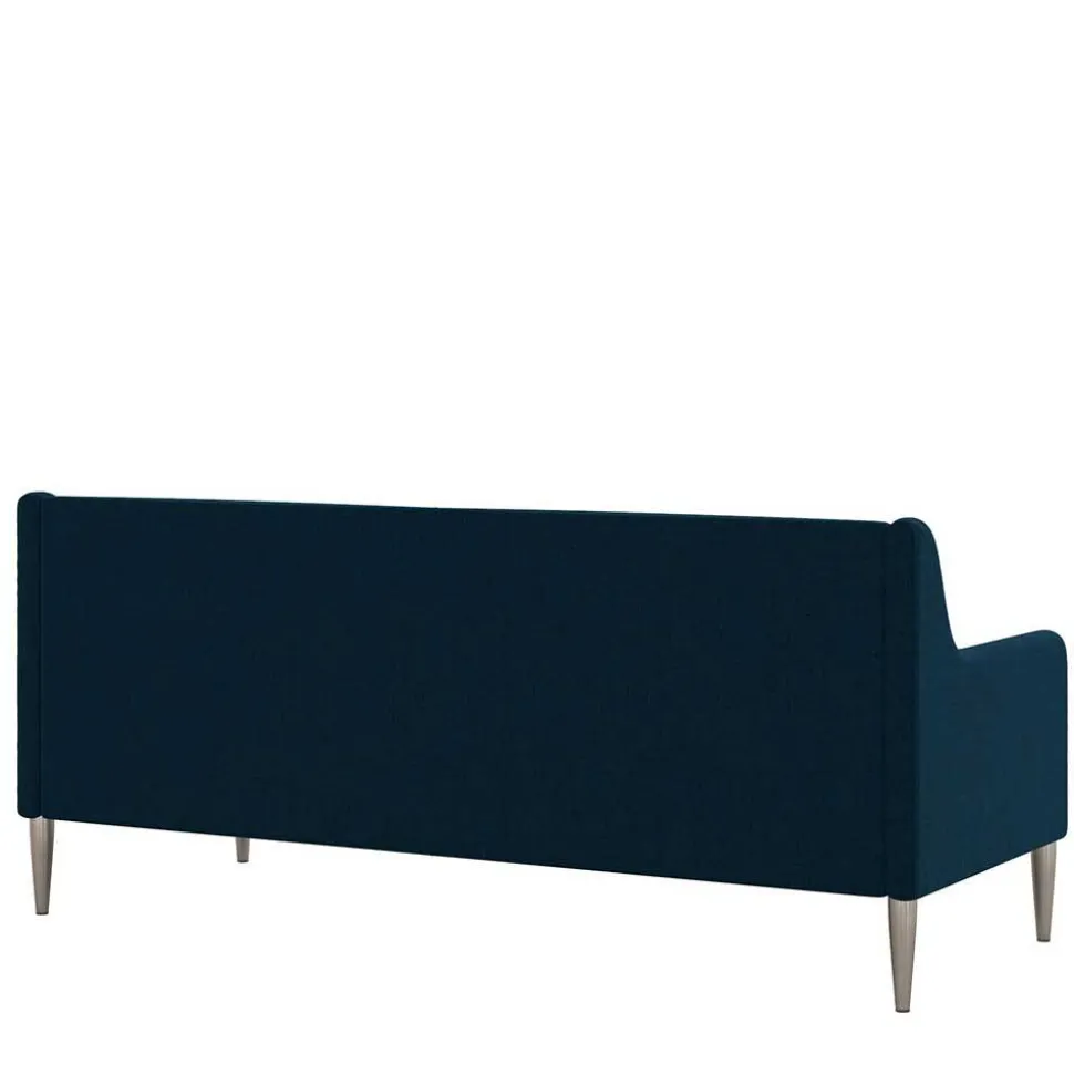 Dunkelblaues Sofa mit drei Sitzplätzen - Agadi